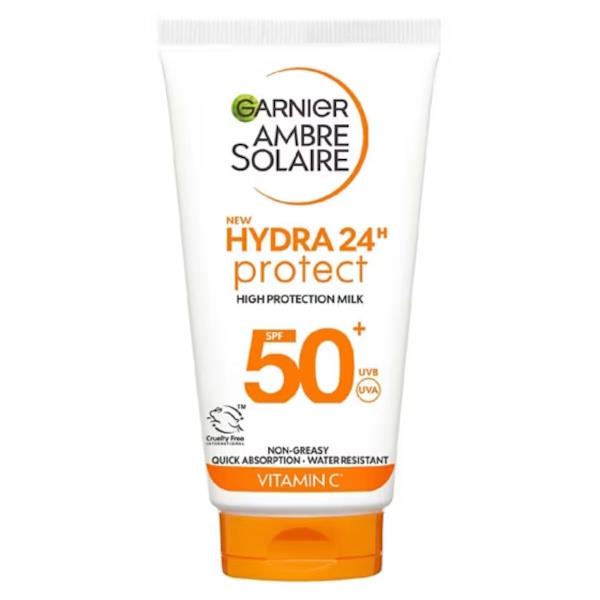 (LT) Garnier Ambre Solaire Hydra 24 Protect SPF50+ Sun Lotion 50ml (Case of 6)