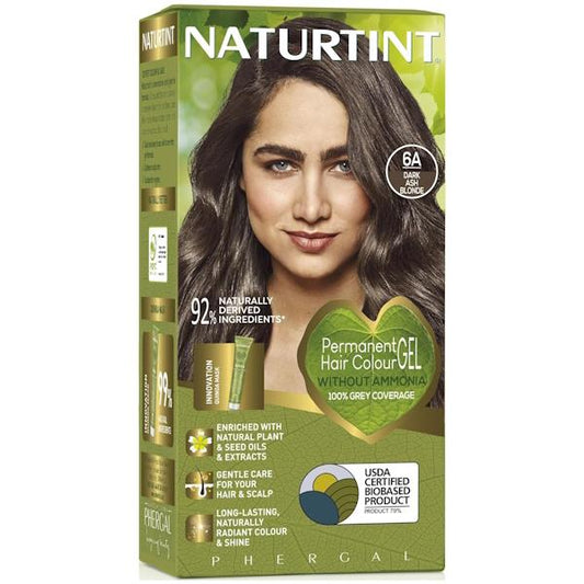 Naturtint Hair Colour Gel 6A Dark Ash Blonde (Case of 3)