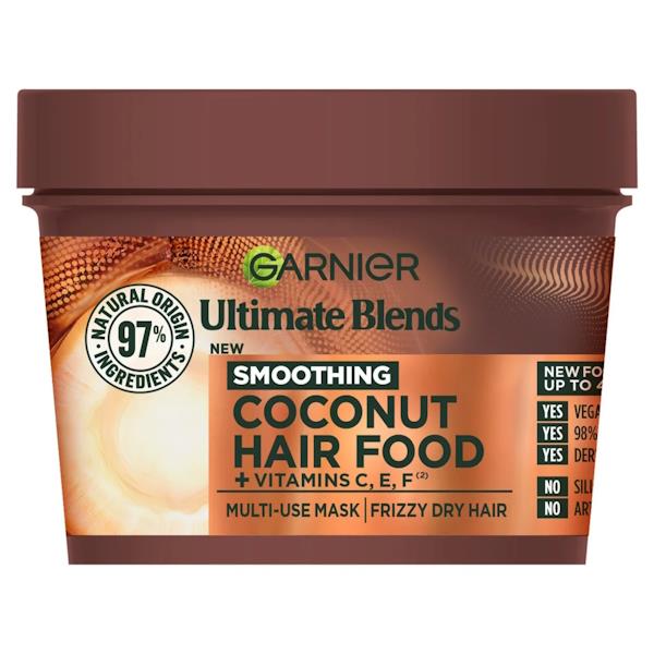 Garnier Ultimate Blends Hair Food Coconut Multi-Use Mask 400ml (Case of 6)