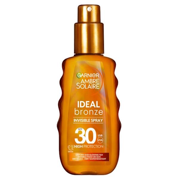 Garnier Ambre Solaire Ideal Bronze Invisible Spray SPF30 150ml (Case of 6)