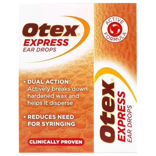 Otex Express Ear Drops 10ml (Case of 6)