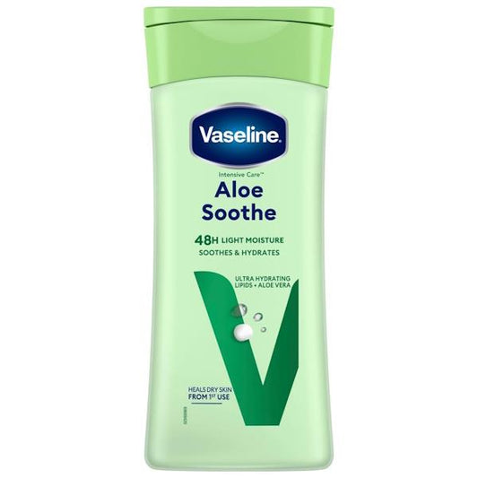Vaseline Intensive Care Aloe Soothe Body Lotion 200ml (Case of 6)