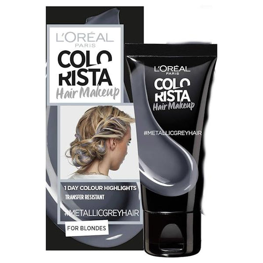 L'Oreal Colorista Hair Makeup Metallic Grey Hair 30ml (Case of 6)