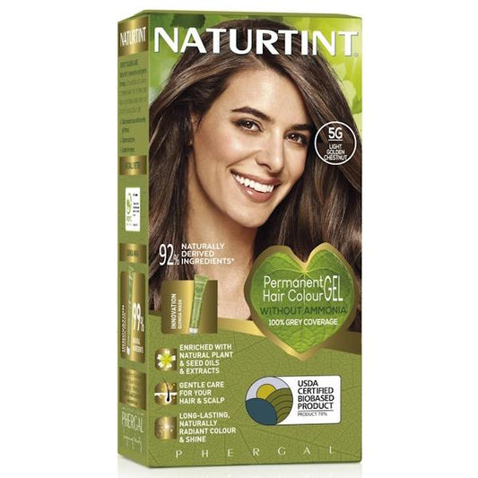 Naturtint Hair Colour Gel 5G Light Golden Chestnut (Case of 3)