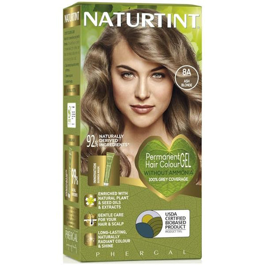 Naturtint Hair Colour Gel 8A Ash Blonde (Case of 3)