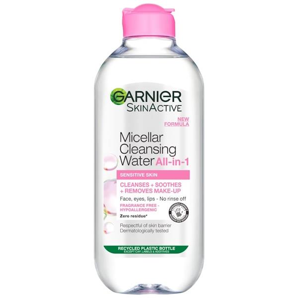 Garnier Skin Active Micellar Cleansing Water Sensitive 400ml (Case of 6)