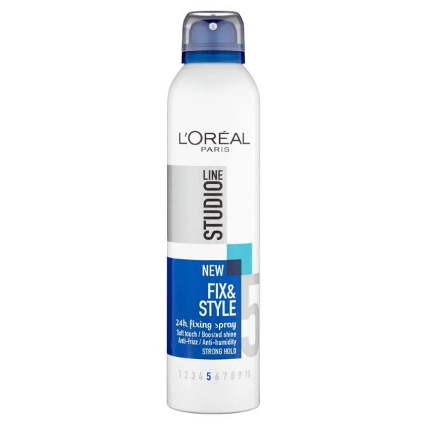 L'Oreal Studio Line Fix & Style 24H Fixing Spray Strong Hold 250ml (Case of 6)