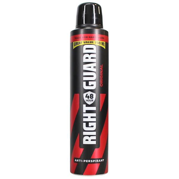 Right Guard Original Anti-Perspirant Spray 250ml (Case of 6)