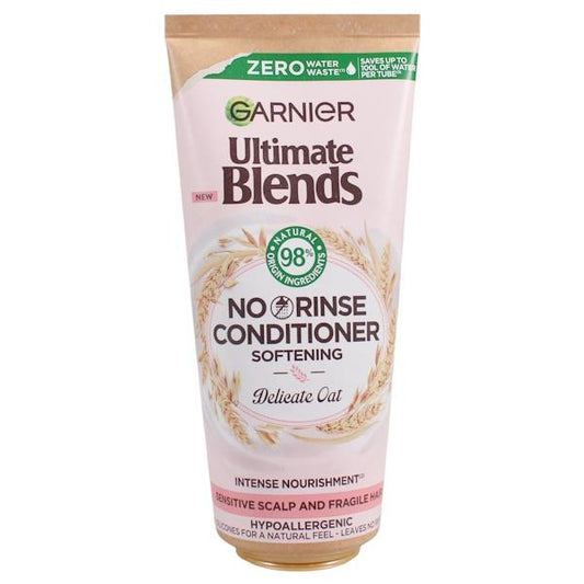 Garnier Ultimate Blends No Rinse Conditioner Delicate Oat 200ml (Case of 6)