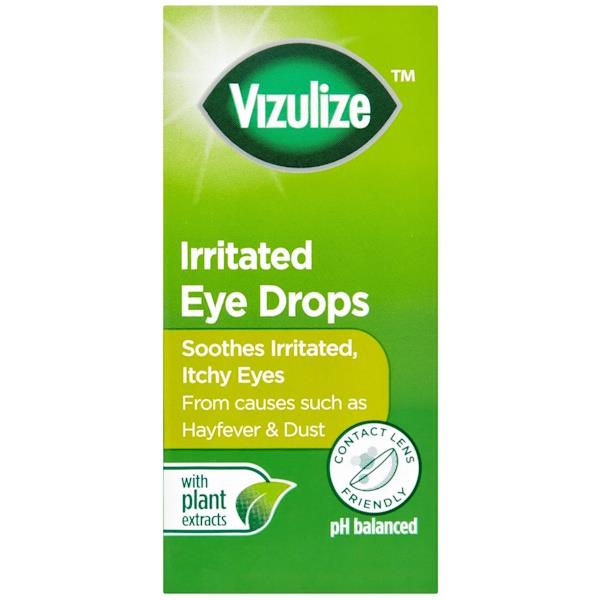 Vizulize Irritated Eye Drops 10ml (Case of 6)