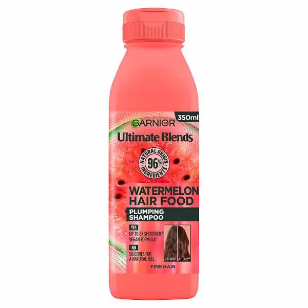 (LT) Garnier Ultimate Blends Hair Food Watermelon Shampoo 350ml (Case of 6)