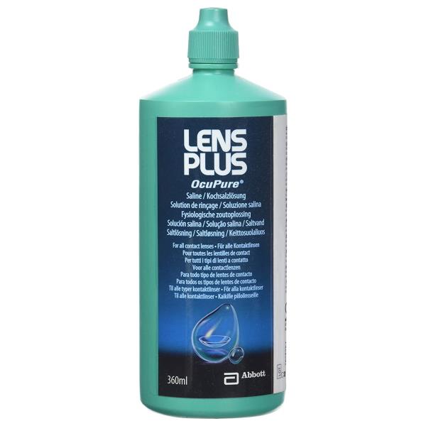 Lens Plus Ocupure Saline 360ml (Case of 6)