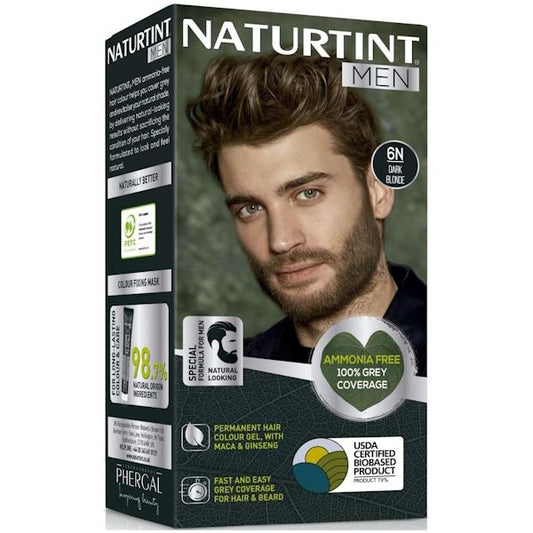 Naturtint Men Hair Colour Gel 6N Dark Blonde (Case of 3)