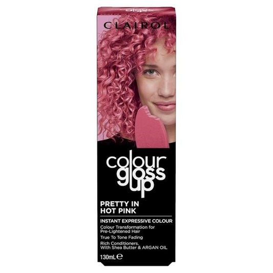 Clairol Colour Gloss Up Pretty In Hot Pink 130ml (Case of 3)