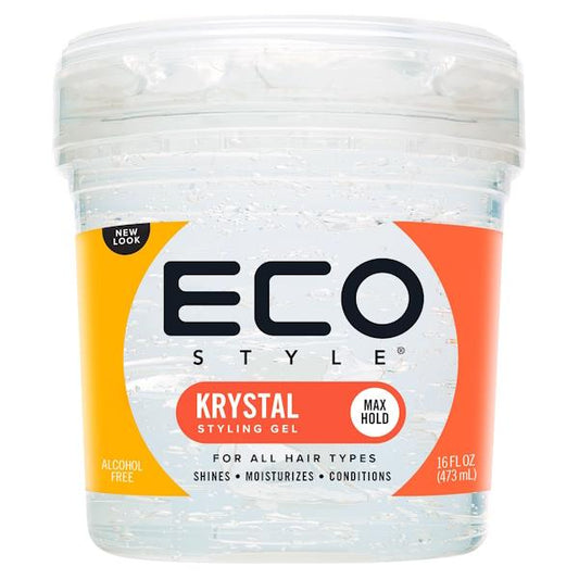 (LT) Eco Style Krystal Stying Gel 473ml (Case of 6)