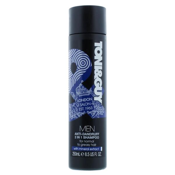Toni & Guy Men Anti-Dandruff 2in1 Shampoo 250ml (Case of 6)