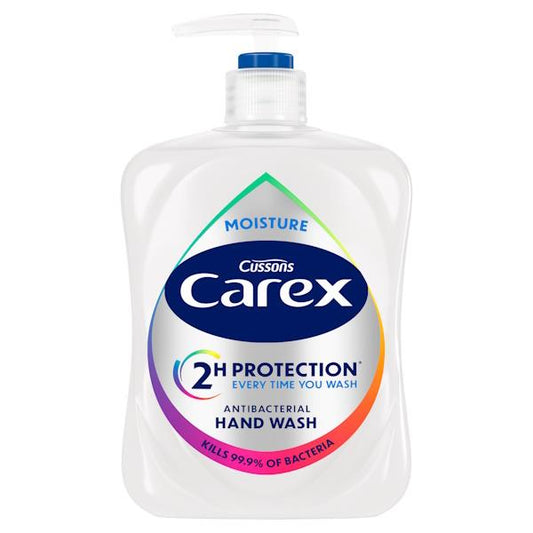 Carex Moisture Antibacterial Handwash 500ml (Case of 6)
