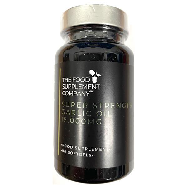 FSC Super Strength Garlic Oil 15000mg 90 Softgels