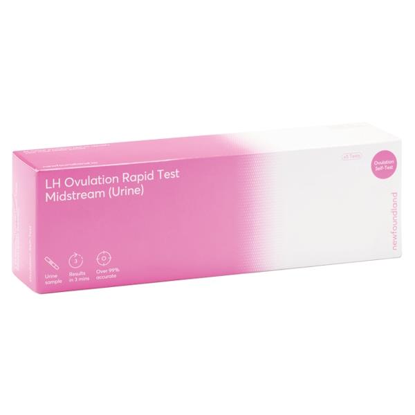 Newfoundland LH Ovulation Rapid Test Midstream (Urine) 5 Self Tests