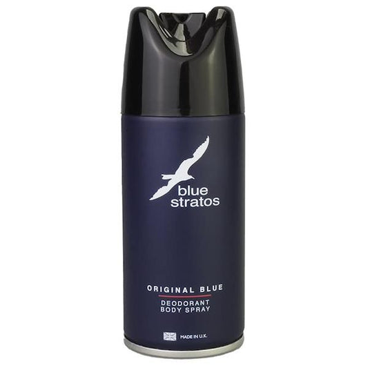 Blue Stratos Original Blue Deodorant Body Spray 150ml (Case of 12)