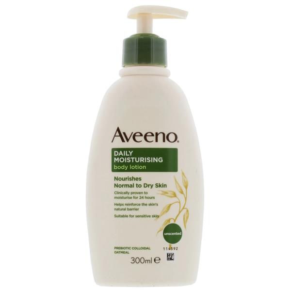 Aveeno Daily Moisturising Body Lotion 300ml (Case of 6)