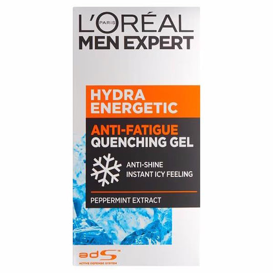 L'Oreal Men Expert Hydra Energetic Anti-Fatigue Quenching Gel 50ml (Case of 6)