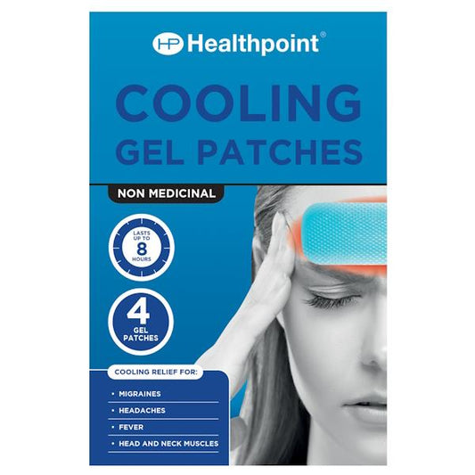 Healthpoint Cooling Gel Patches 4 Gel Patches (Case of 12)