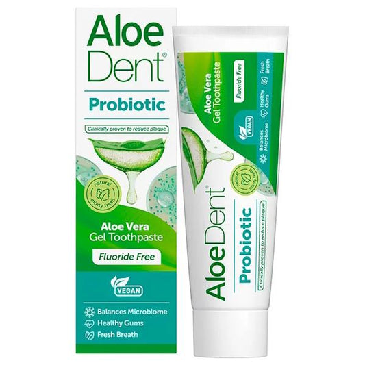 Aloe Dent Probiotic Aloe Vera Gel Toothpaste 75ml (Case of 6)