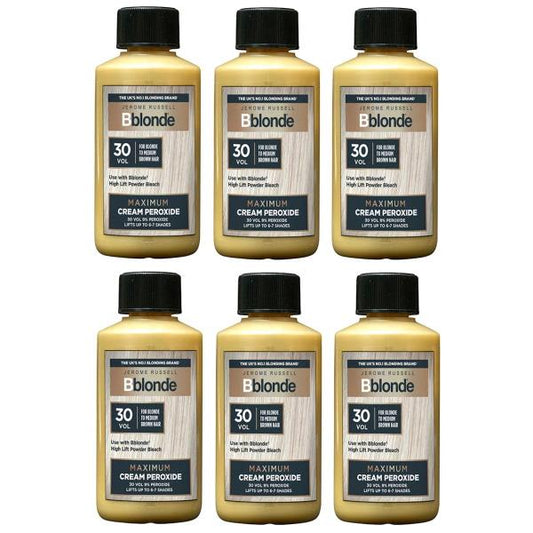 (LT) Jerome Russell Bblonde Maximum Cream Peroxide 30 Vol 75ml (Case of 6)