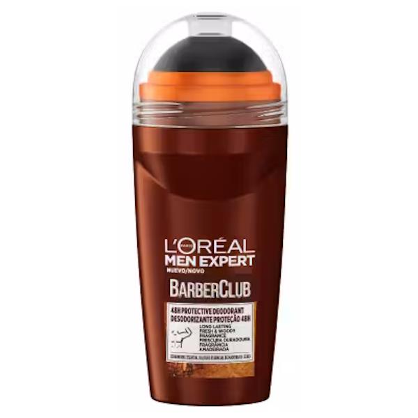 (LT) L'Oreal Men Expert BarberClub Deodorant Roll-On 50ml (Case of 6)