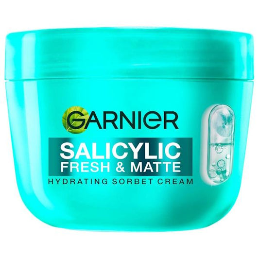 (LT) Garnier Salicylic Hydrating Sorbet Cream 85ml (Case of 6)