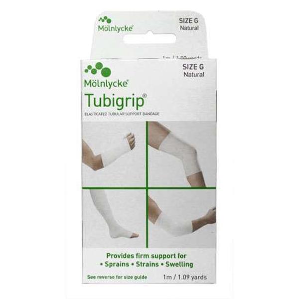 Tubigrip Elasticated Tubular Bandage Size G Natural 1 Metre (Case of 6)