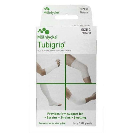 Tubigrip Elasticated Tubular Bandage Size G Natural 1 Metre (Case of 6)