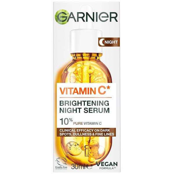 Garnier Skin Active Vitamin C Brightening Night Serum 30ml (Case of 6)