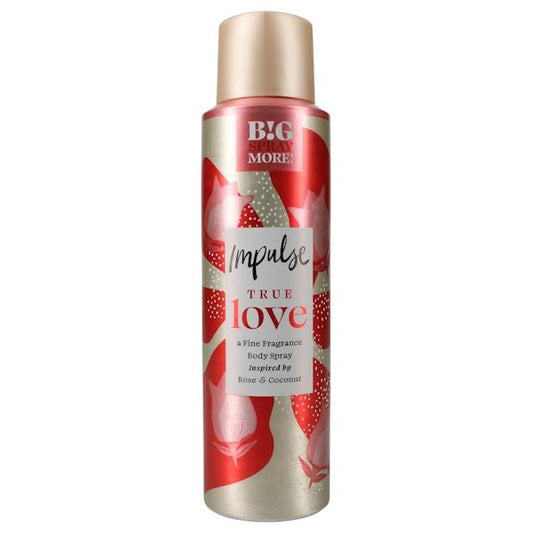 Impulse True Love Bodyspray 150ml (Case of 6)