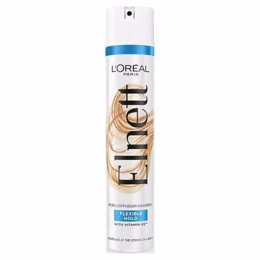 L'Oreal Elnett Satin Hairspray Flexible Hold 400ml (Case of 6)