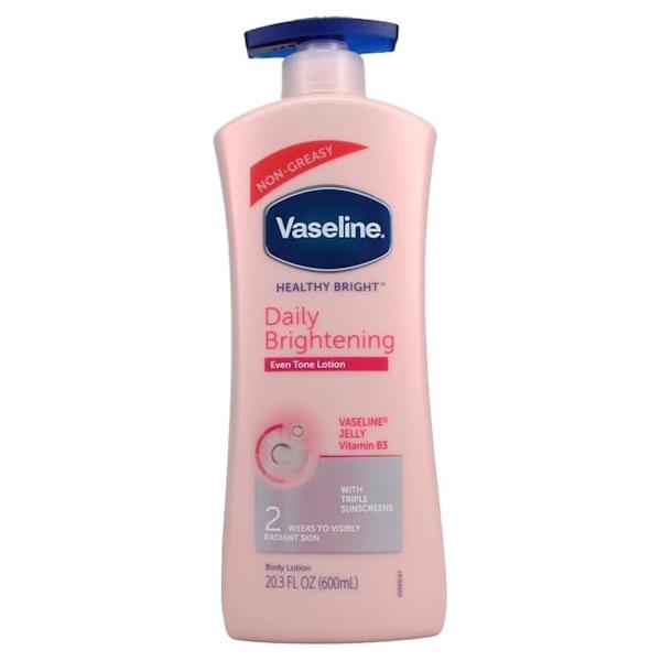 Vaseline Healthy Bright Daily Brightening Even Tone Lotion 600ml (Case of 12)