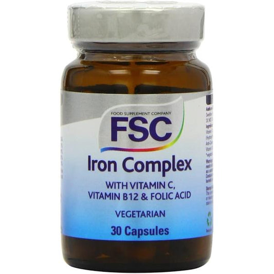 FSC Iron Complex 30 Capsules (Case of 6)