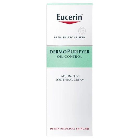 Eucerin Dermo Purifyer Oil Control Adjunctive Soothing Cream 50ml (Case of 3)