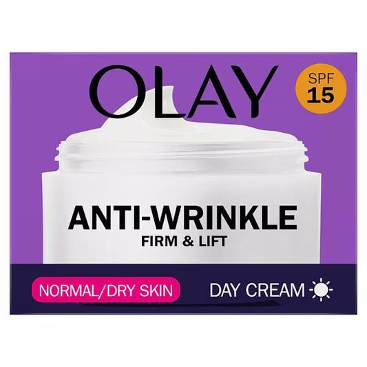 Olay Anti-Wrinkle Firm & Lift Day Cream SPF15 50ml (Case of 4)