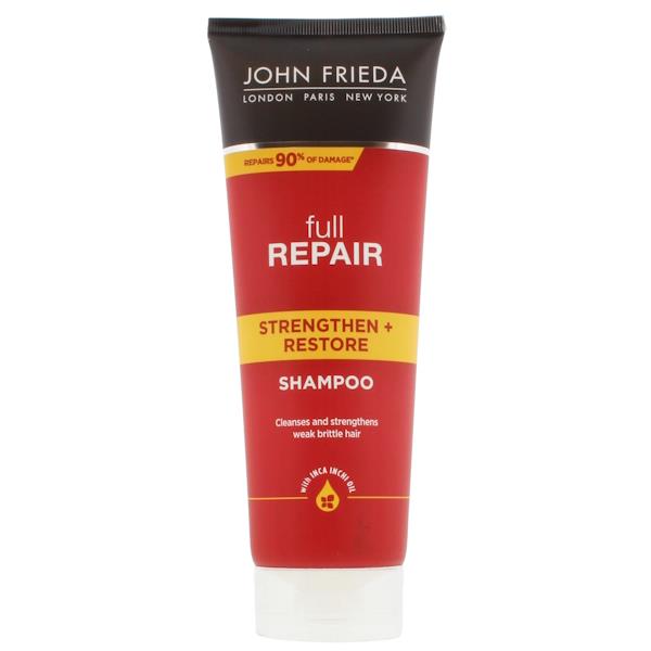 John Frieda Full Repair Strengthen + Restore Shampoo 250ml (Case of 4)