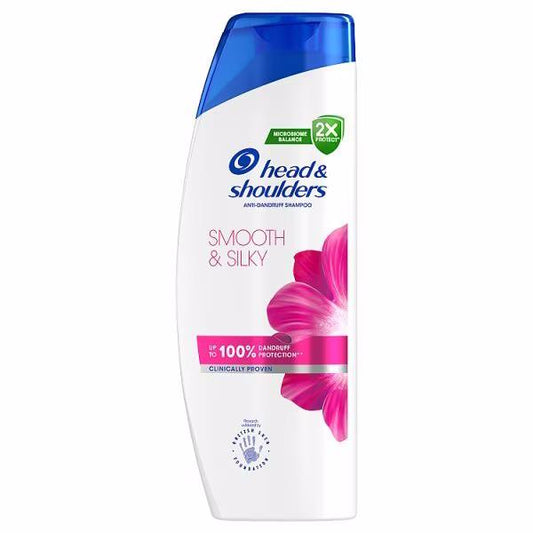 Head & Shoulders Smooth & Silky Shampoo 250ml (Case of 6)