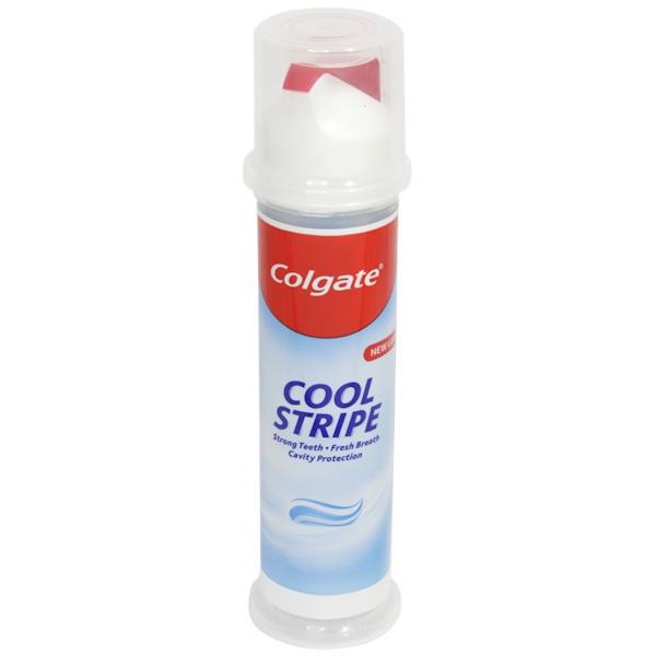 Colgate Cool Stripe Toothpaste Pump 100ml (Case of 6)