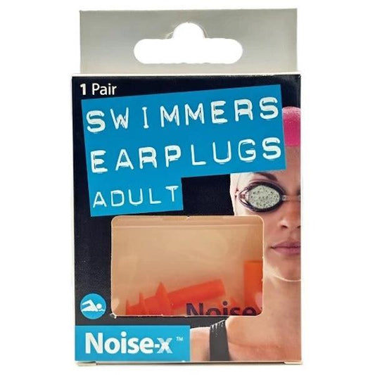 (LT) Noise-X Swimmers Earplugs Adult 1 Pair (Case of 8)