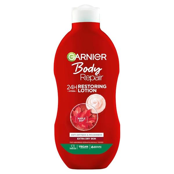 Garnier Body Repair Restoring Moisturiser 400ml (Case of 6)