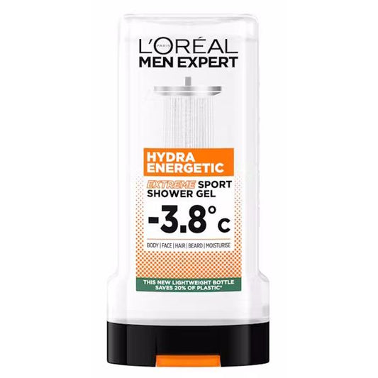 L'Oreal Men Expert Hydra Energetic Extreme Sport Shower Gel 300ml (Case of 6)