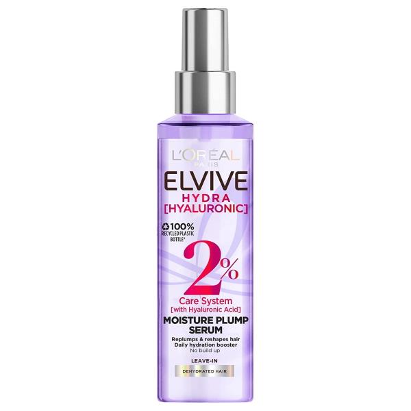 (LT) L'Oreal Elvive Hydra Hyaluronic Moisture Plump Serum 150ml (Case of 6)