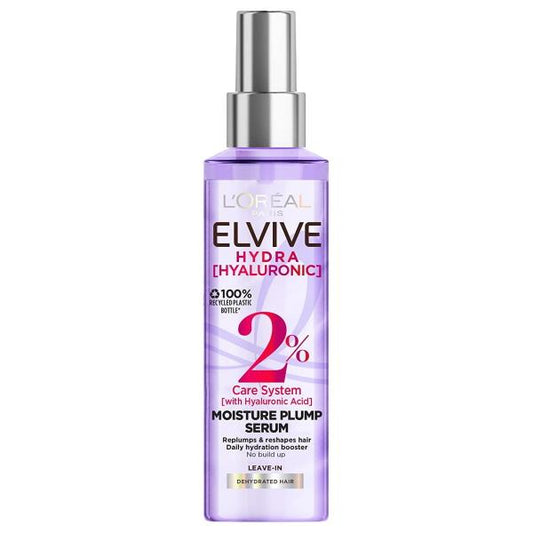 (LT) L'Oreal Elvive Hydra Hyaluronic Moisture Plump Serum 150ml (Case of 6)
