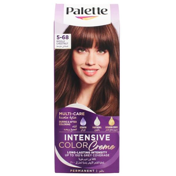 Schwarzkopf Palette Intensive Permanent Color Creme 5-68 Middle Chestnut (Case of 10)