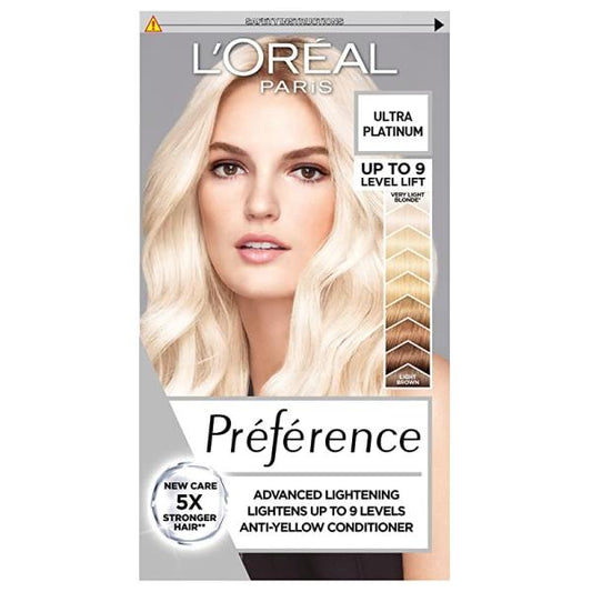 L'Oreal Preference Ultra Platinum Hair Lightener (Case of 3)